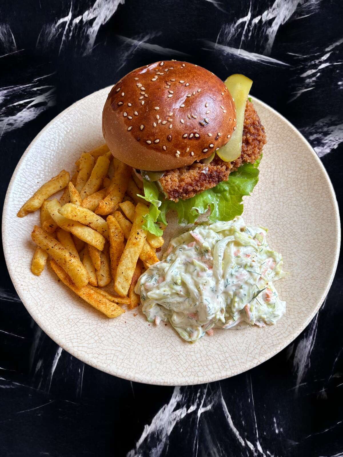 Çıtır Tavuk Burger